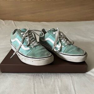 Vans Women's Mint Green Sneakers